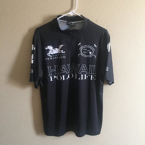 Green Hawaii Hybrid Polo Jersey Tops - Picture 13 of 16